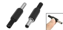 10Pcs/lot Black 5.5mm x 2.5mm Male Jack Solder DC power Plug Solder Barrel Tip laptop Adapter Connector 2024 - buy cheap