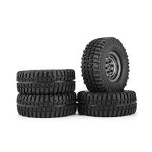 4Pcs AUSTAR AX-3020 1.9 Inch 110mm Rubber Tires Tire with Metal Wheel Rim Set for 1/10 Traxxas TRX-4 SCX10 RC4D90 RC CrawlerCar 2024 - buy cheap