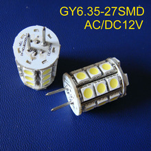 Светодиодное освещение высокого качества AC/DC12V GY6.35, светодиодная лампа GY6.35, светодиодные светильники GY6.35, светодиодная хрустальная лампа 12vac Бесплатная доставка 50 шт./лот 2024 - купить недорого