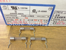 [ZOB] Japan imported JET pin FJL 5X20 2A 250V FUSE  original micro glass  --200pcs/lot 2024 - buy cheap
