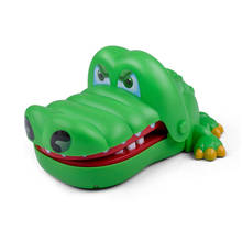 Cute Crocodile Bite Toy Plastic Educational Toy Tricks Toy Crocodile Bite Finger Interactive Toy Xmas Gifts 2024 - buy cheap