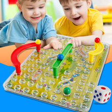 Детские развивающие игрушки игра змея и лестница настольная игра Лабиринт родитель-ребенок интерактивные Развивающие игрушки для детей 2024 - купить недорого