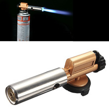 Electronic Ignition Copper Flame Butane Gas Burner Gun Maker Torch Lighter New 2024 - buy cheap