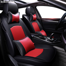Kokololee-Funda de cuero real personalizada para asiento de coche, accesorios para Fiat linea grande punto palio albea uno 500 2024 - compra barato