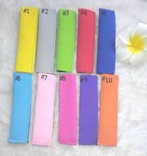 10pcs Neoprene Ice Popsicle Sleeve Pop Holders, Ice Lolly, Ice Block 9 Color Free shipping 2024 - buy cheap