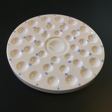 Dental lab equipment Porcelain Mixing Watering Moisturizing plate 36 Slot Ceramic Palette 2024 - buy cheap