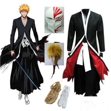 Bleach Cosplay New Japanese Anime Bleach Ichigo Kurosaki Bankai Kurosaki Ichigo Cosplay Costume 2024 - buy cheap