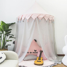 Children's Teepee Tent for Kids Foldable Tipi Cotton Cribs Hanging Wigwam Dry Pool Newborns Nordic Room Decor Photography Props 2024 - buy cheap