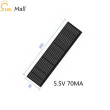 Mini Mono Solar Panel 5V 70MA for DIY Toy/Solar Lawn Light Sensor Lights/ Solar Flashlight  5.5V 2024 - buy cheap