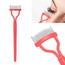 New Eyelash Brush 1PC Eyelash Comb Lash Separator Mascara Lift Curl Metal Brush Beauty Makeup Tool 40 2024 - buy cheap