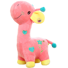 Children Birthday Gift Sika Deer Spotted-deer Plush Toys for Girls Soft Giraffe Animal Stuffed Kids Nano Doll 25CM Cute Cartoon 2024 - buy cheap