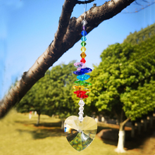 1PCS 28mm 40mm Clear Love Heart Prisms K9 Crystal Chandelier Parts Hanging Pendant For DIY Suncatcher  Home Decoration 2024 - buy cheap