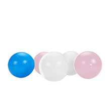 Шарики для ванной, прочные, 50 шт., 7 см, белые, прозрачные, синие и розовые, пластиковые шарики для детей 2024 - купить недорого