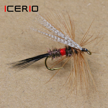 ICERIO 8PCS Royal Wulff Dry Flies Trout Fly Fishing Lures 2024 - buy cheap