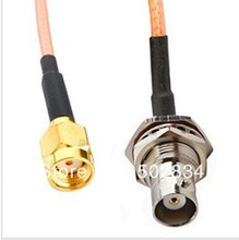 20pcs/lot  30cm BNC Female Jack to RP-SMA Male Plug RG316 Extension cable 2024 - buy cheap