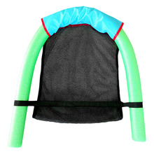 Nova marca de cor brilhante piscina cadeira flutuante piscina assentos incrível cama flutuante cadeira piscina noodle cadeira 2024 - compre barato