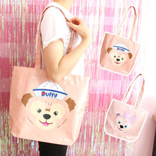 Japan Anime Duffy Bear Shelliemay Rose Backpack Bag Shopping Bags Kids Girls Birthday Gifts 33CM*38CM 2024 - buy cheap