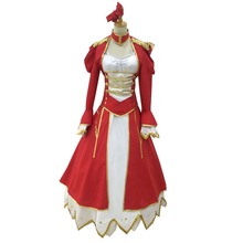 2019 Japanese Anime Fate Grand Order Cosplay Costume Artoria Pendragon Nero Cosplay Costume Saber Cosplay Full Set 2024 - buy cheap