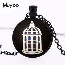 Bioshock Infinite Bird Cage Logo Pendant Charms Necklace Choker Vintage Statement Necklace Jewelry Gift For Best Firend HZ1 2024 - buy cheap