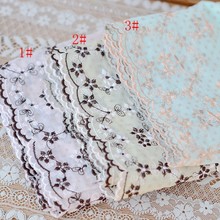 hot sale Clothes accessories, colored chiffon embroidered lace High-quality  H1204 2024 - buy cheap