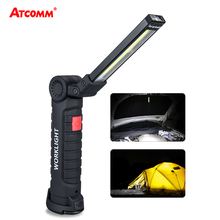 Handheld COB LED Work Light 5 Modes Rechargeable Magnetic Portable Spotlight High Lumen Energy Saving USB Charging 2024 - buy cheap