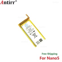 Antirr Оригинальный Новый Сменный аккумулятор для ipod Nano5 5G 5-го поколения MP3 литий-полимерный аккумулятор Nano 5 616-0467 2024 - купить недорого