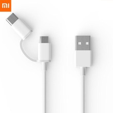 Original Xiaomi 30CM 2 in 1 Micro USB Cable for Samsung Galaxy Type C 2A Fast Charge Data Type C Cable for LG Sony HTC Xiaomi 2024 - buy cheap