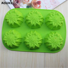 Small Chrysanthemum Shape Chocolate Silicone Mold Fondant Cake Molds Candy Pastry Soap Mould Cake Decoration DIY Baking Tools 2024 - buy cheap