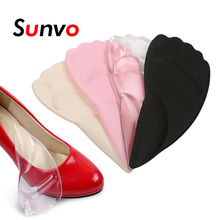 Sunvo Silicone Gel Forefoot Pads for Women High Heel Insert Pad Shock Absorption Shoes Cushion Insole Massage Shoe Soles Insoles 2024 - buy cheap