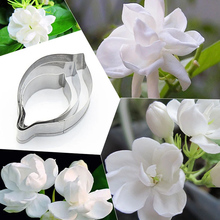 Cortadores de pétala de flor jasmine 3 familiar aço inoxidável ferramentas de decoração para bolo fondant e biscoito 2024 - compre barato