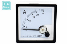 Medidor amperométrico para painel analógico, medidor de precisão de 50a, amperímetro, 1 peça 2024 - compre barato