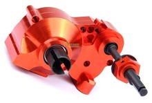 Alloy CNC Heavy Complete Diff Gear Box Differential Gear Box Fit for 1/5 HPI ROVAN KM BAJA 5B 2024 - buy cheap