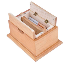Деревянная коробка головоломка с секретом сигареты чехол Magic отделение логические деревянные игрушки головоломки Коробки Детские деревянные игрушки подарки 2024 - купить недорого