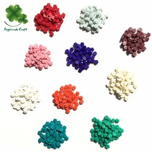 (Pack of 100) Mini buttons 6mm flower shape resin buttons for decorating 2024 - buy cheap