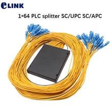 Divisor de caja ABS SC UPC APC, cable amarillo de 1x64 ftth, 1M, 1,5 M, 2,0mm, 3,0mm, 1x64 ftth, Cassette ODN, envío gratis de fábrica ELIN 2024 - compra barato