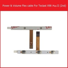 New 100% Genuine on / off Power & Volume Flex cable For Teclast X98 plus II 2nd 9.7" power switch button flex cable + 3M sticker 2024 - buy cheap