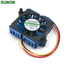 new For Sunon 124010VM-8 DC12V 0.9W Graphics Video Card Cooler cooling Fan For radware AD2016 2024 - buy cheap