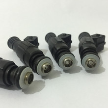 Test video in 6pcs high performance 650CC 60lb universal 4 holes E85 for V6 BMW BENZ AUDI FORD motorsports LS1 LS6 fuel injector 2024 - buy cheap