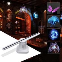 42cm 3D Hologram Projector Holographic Display Fan Unique Holiday Store Advertising Decoration Tool Advertising Light 2024 - buy cheap