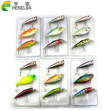6 Patterns 2 Sets/lot Fishing Lures Set With Blister Card Package Artificial Lures Set Fishing Tackle HJ064 Free shipping 2024 - buy cheap