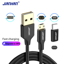 2 in 1 Reversible Micro USB Cable Type C Fast Charging Data Charger Cable Double Sides for Xiaomi Samsung Galaxy S6 S7 Note 2024 - buy cheap