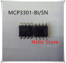 NEW 10 unids/lote MCP3301-BI/SN MCP3301T-BI/SN MCP3301 3301-BI SOP-8 IC 2024 - compra barato