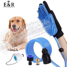 Shower Dog Pet Shower Head Handheld Cat Bathing Shower Tool For Pets Hot Dog Sprayer Bathing Glove 360 Washing Hair Long Hose 2024 - buy cheap