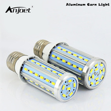 ANJOET Aluminum Corn Light 42LEDs 60LEDs E27 LED lamp bulb Led Light SMD 5730 10W 15W Led Corn Bulb 110V 220V Chandelier Candle 2024 - buy cheap