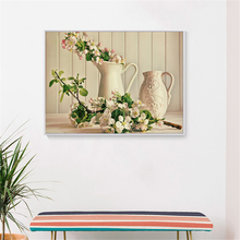 Poster Modern Vase Wall Art Plants Flowers Canvas Painting Decoration Wall Picture For Living Room Canvas Print Cuadros 2024 - buy cheap