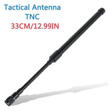 TNC Connector Tactical Antenna Dual Band 144/430Mhz Foldable For Walkie Talkie Kenwood TK-378 Harris AN/PRC-152 148 Marantz 2024 - buy cheap