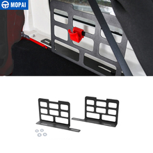 Mopai-porta-malas de metal, rack de armazenamento, acessórios para carro, jeep wrangler jk jl 2016-2018, estilo 2024 - compre barato