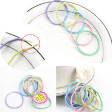 100pcs /Pack Elastic Rope Women Fashion Hair Ties Ponytail Holder Head Band Hairbands 2024 - buy cheap