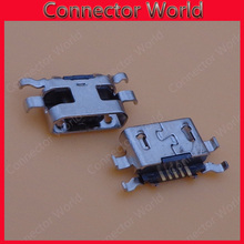 100 unids/lote Micro mini USB Dc conector Conector cargador puerto de carga 5 pin dock plug Reparación de reemplazo para moto c plus 2024 - compra barato