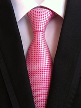 Corbata elegante de 8cm para hombre, corbatas de boda tejidas, de poliéster 2024 - compra barato